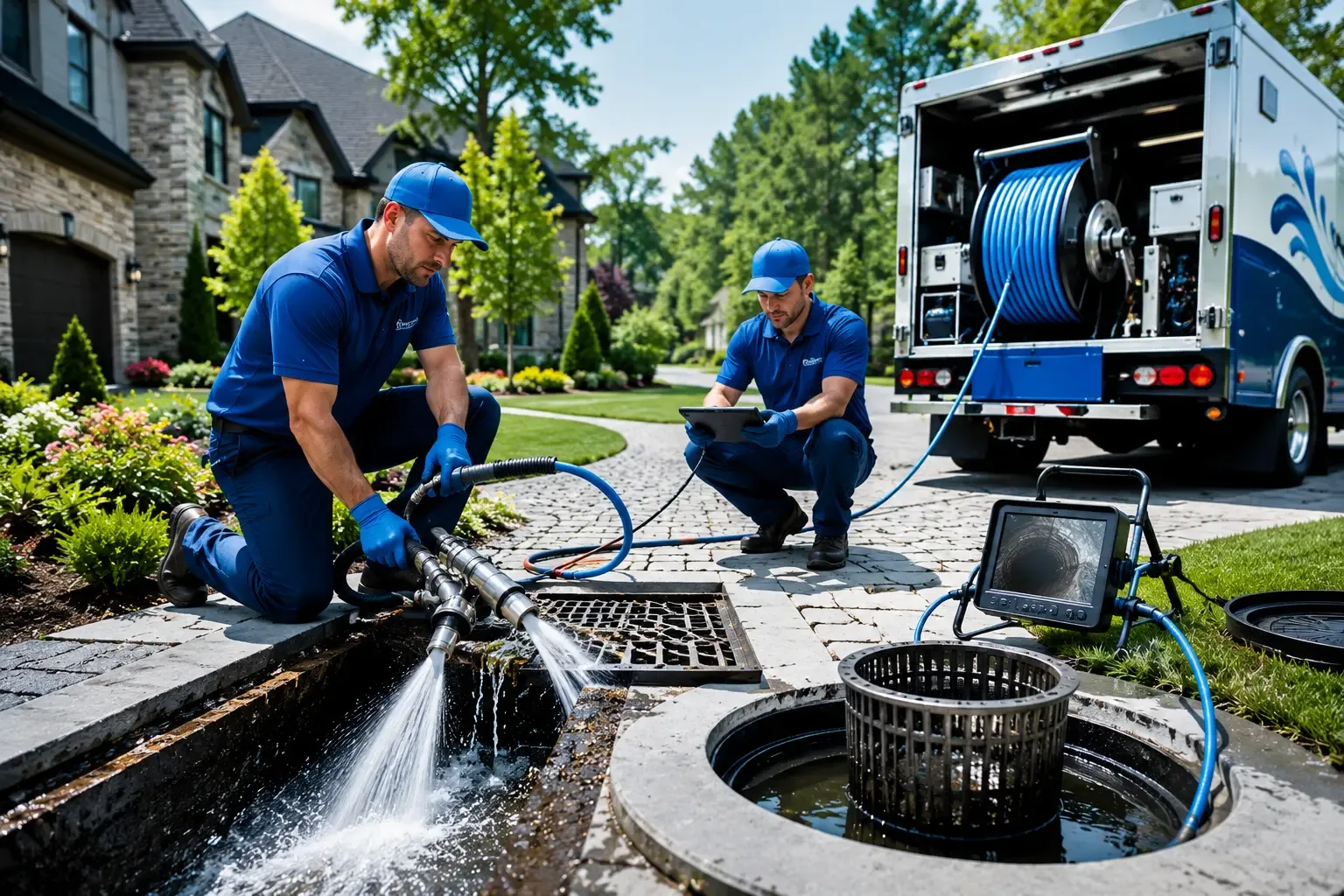 Local outdoor drain cleaning professionals in Billerica, MA